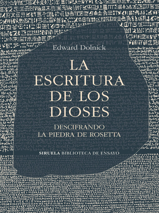 Cover image for La escritura de los dioses